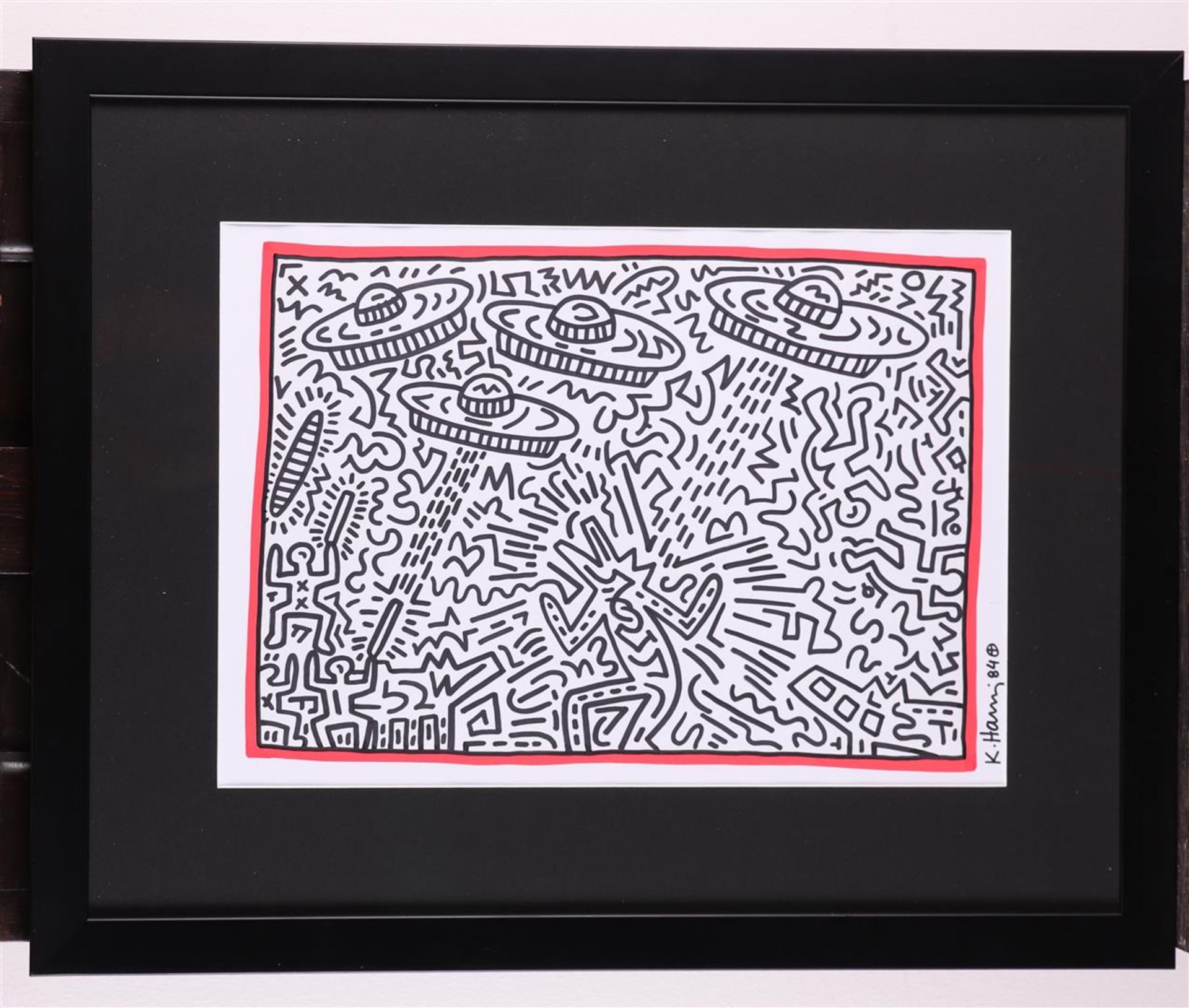 Keith Haring (Reading Pennsylvania 1958 - 1990 New York), (after), - Image 2 of 4