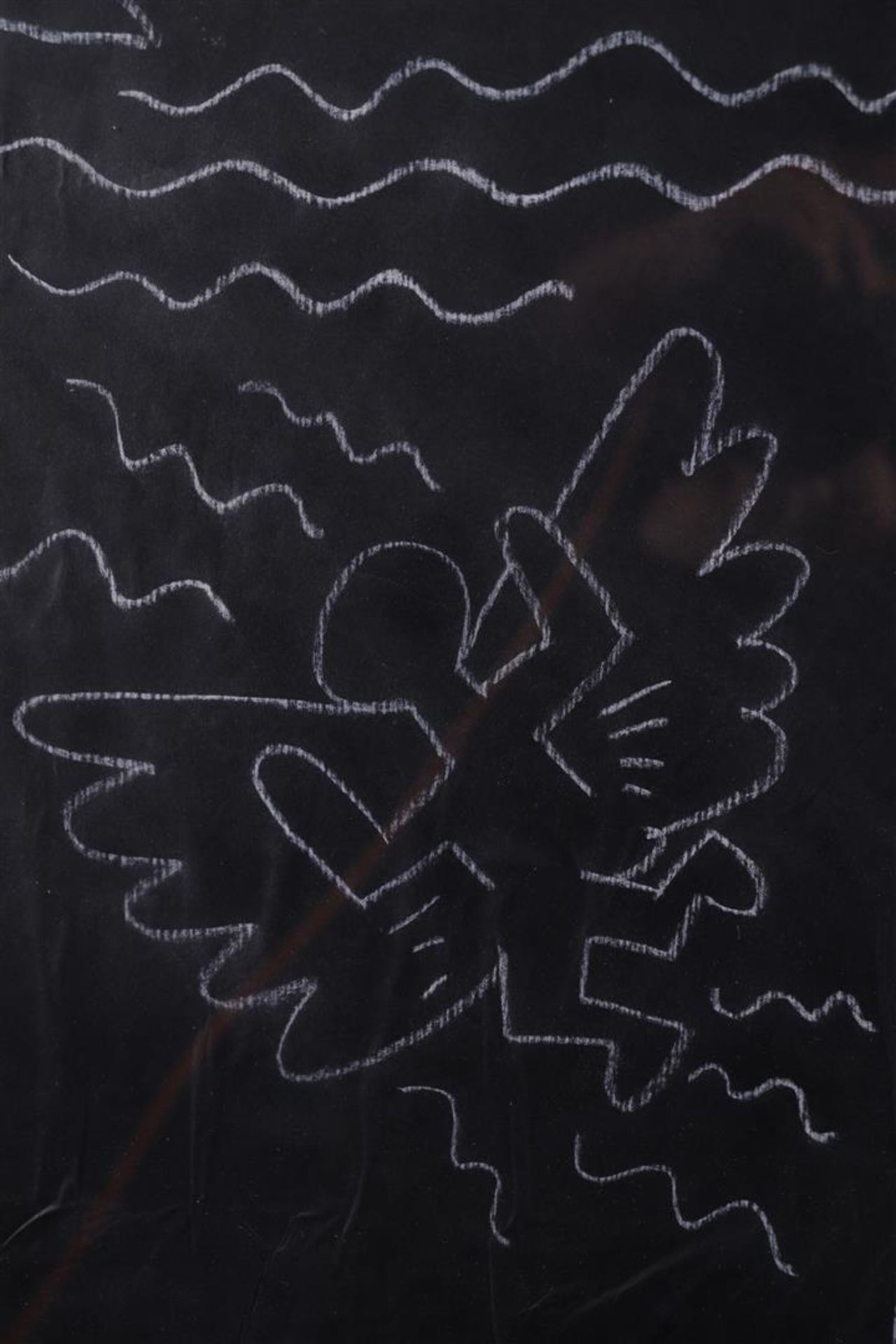 Keith Haring (Reading Pennsylvania 1958 - 1990 New York), (after), Subway Drawing, Untitled, - Bild 5 aus 6