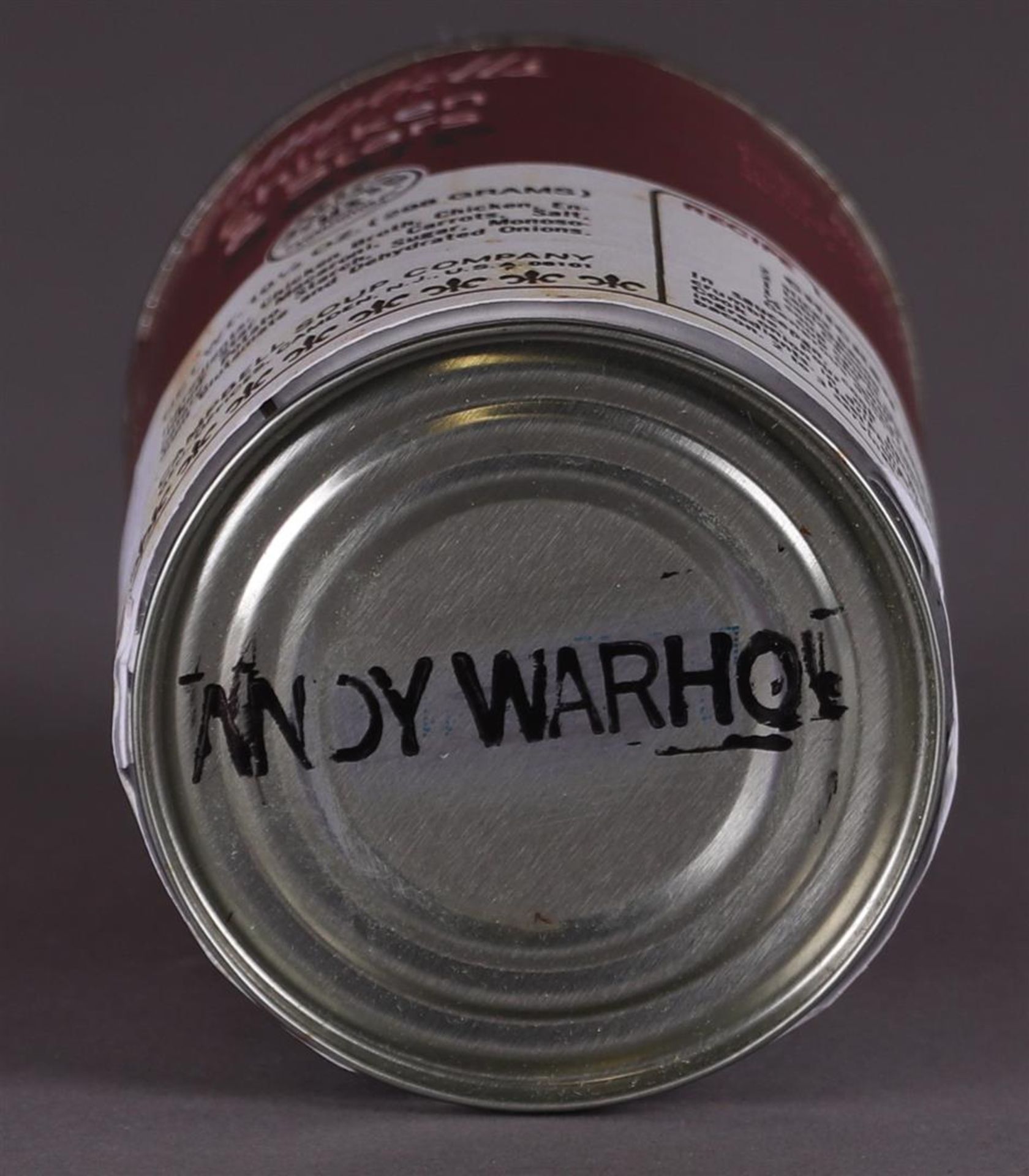 Andy Warhol (Pittsburgh, , 1928 - 1987New York ),(after), Campbell's Chicken Soup can - Image 6 of 7