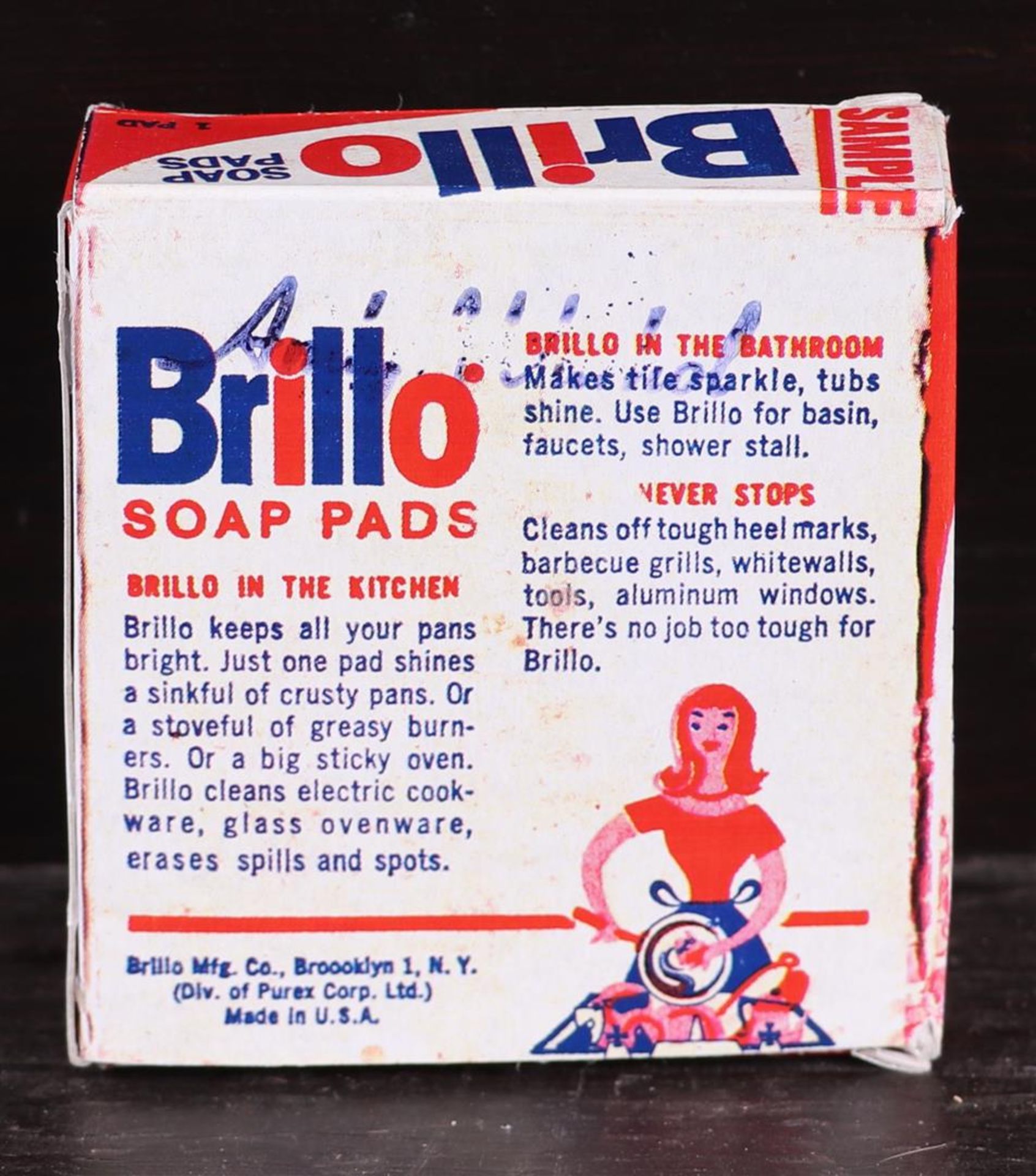 Andy Warhol (Pittsburgh, Pennsylvania, 1928 - 1987), (after), Brillo Soap pads - Image 3 of 3