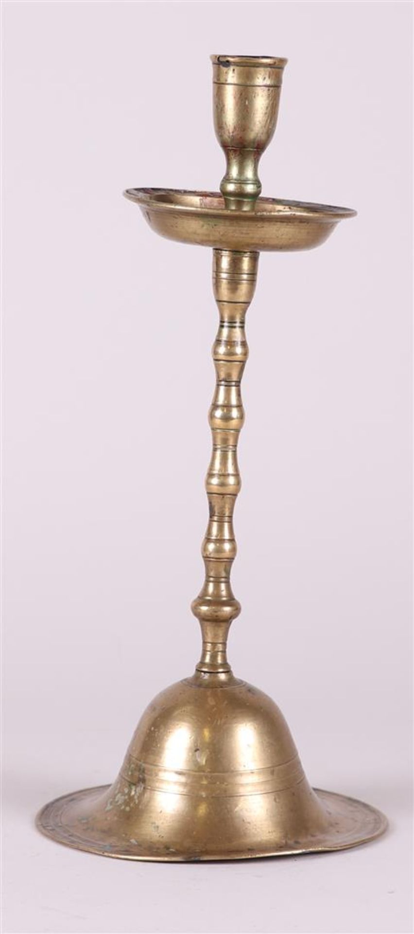 A bronze candlestick. Netherlands, circa 1800.