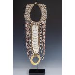 A vintage Papuan bridal necklace, Indonesia, first half 20th century.