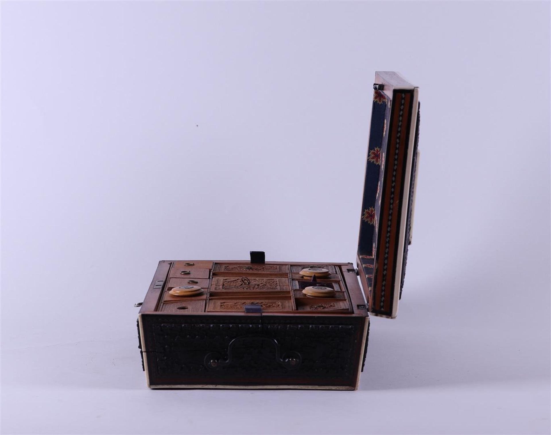 An Anglo-Indian chest of drawers made of sandalwood,  - Image 3 of 3