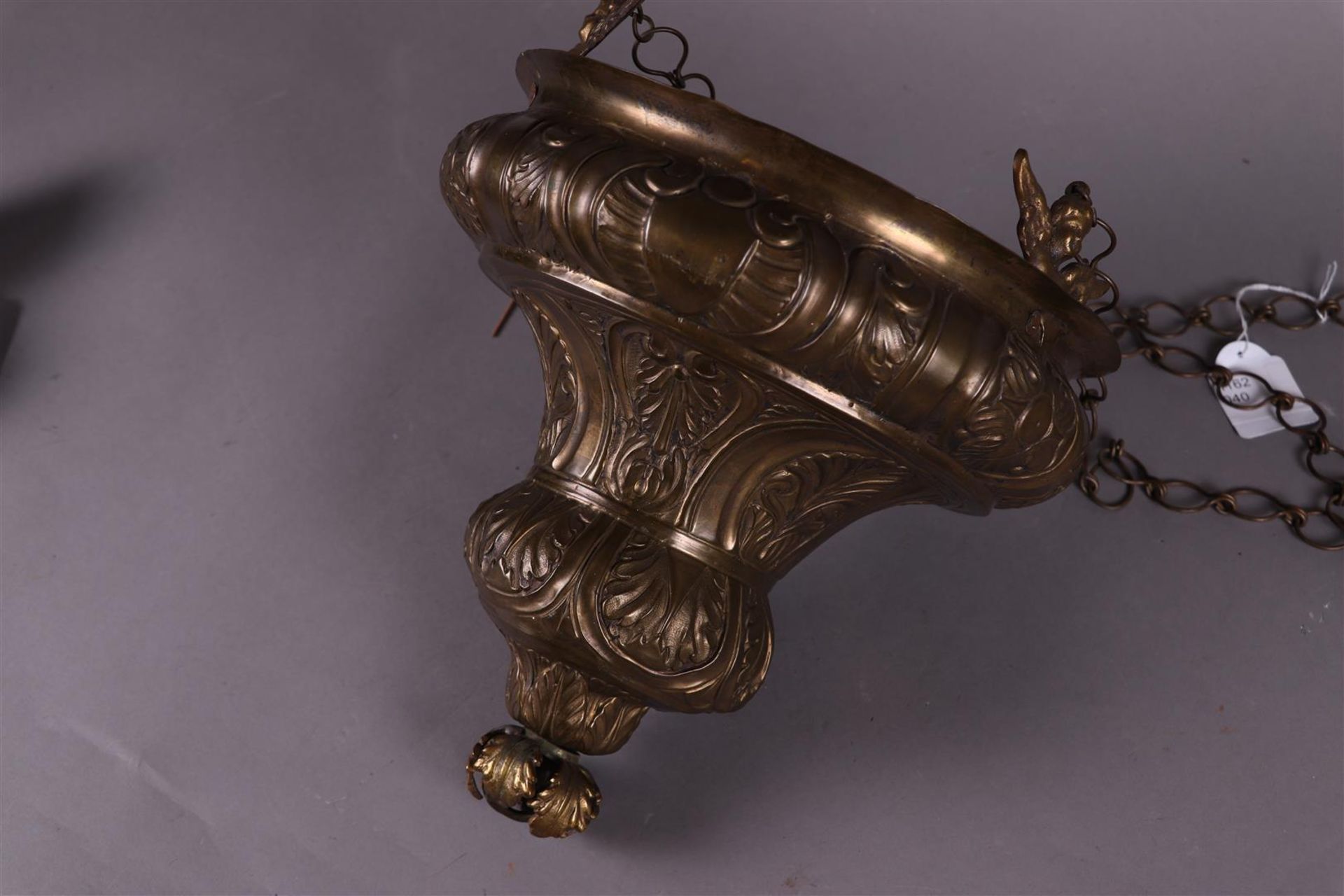 19th Century Copper God Lamp - Bild 2 aus 4