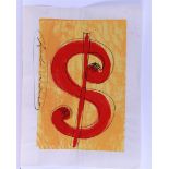 Andy Warhol Pittsburg, Pennsylvania 1928 - 1987 New York) (after), Dollar Sign on yellow background