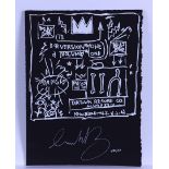 Jean Michel Basquiat (New York 1960 - 1988), (after), The Offs' First Record
