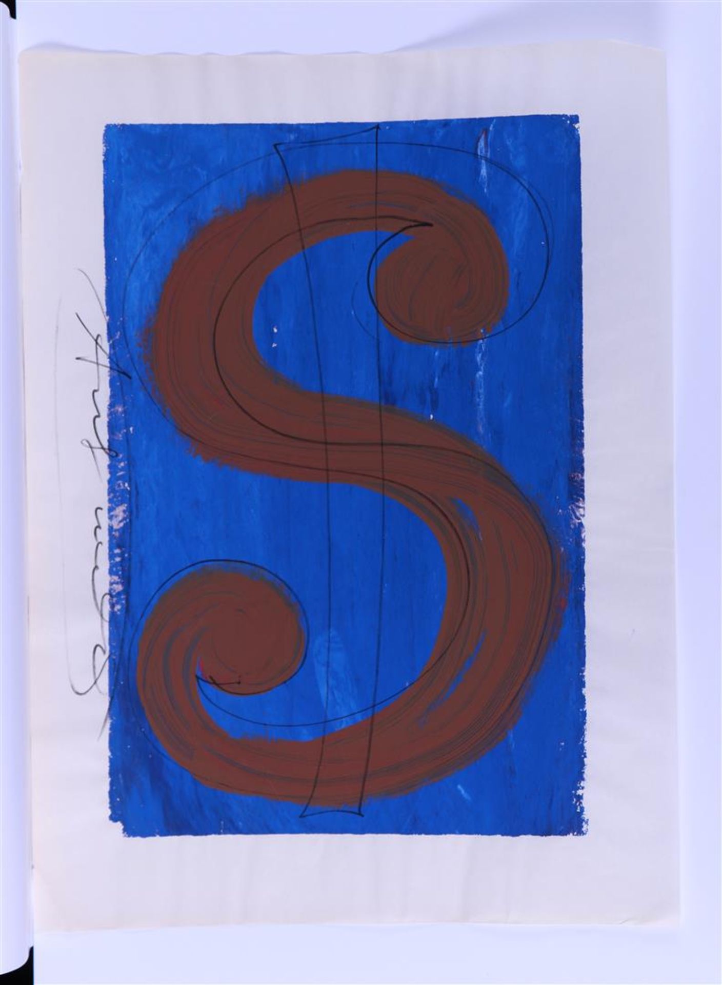 Andy Warhol Pittsburg, Pennsylvania 1928 - 1987 New York) (after), Dollar Sign on blue ground