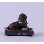 after Auguste Bartholdi (1834-1904), the Lion of Belfort, 