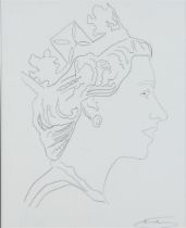 Andy Warhol Pittsburg, Pennsylvania 1928 - 1987 New York) (after), Portrait of Queen Elizabeth II