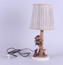 MI. Hummel, a large table lamp, marked: "Goebel".
