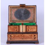 Antonio Toscano Jewelry Box with Colored Marquetry