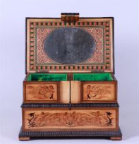 Antonio Toscano Jewelry Box with Colored Marquetry