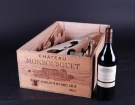 (6) Château Monbousquet 2001 Saint-Emilion, grand cru. OWC.