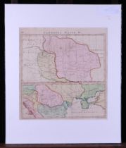 Seven various maps, including Europe, Russia, Germany, Italy and Spain