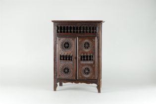 A Breton masterpiece of a cabinet. France 19th century.