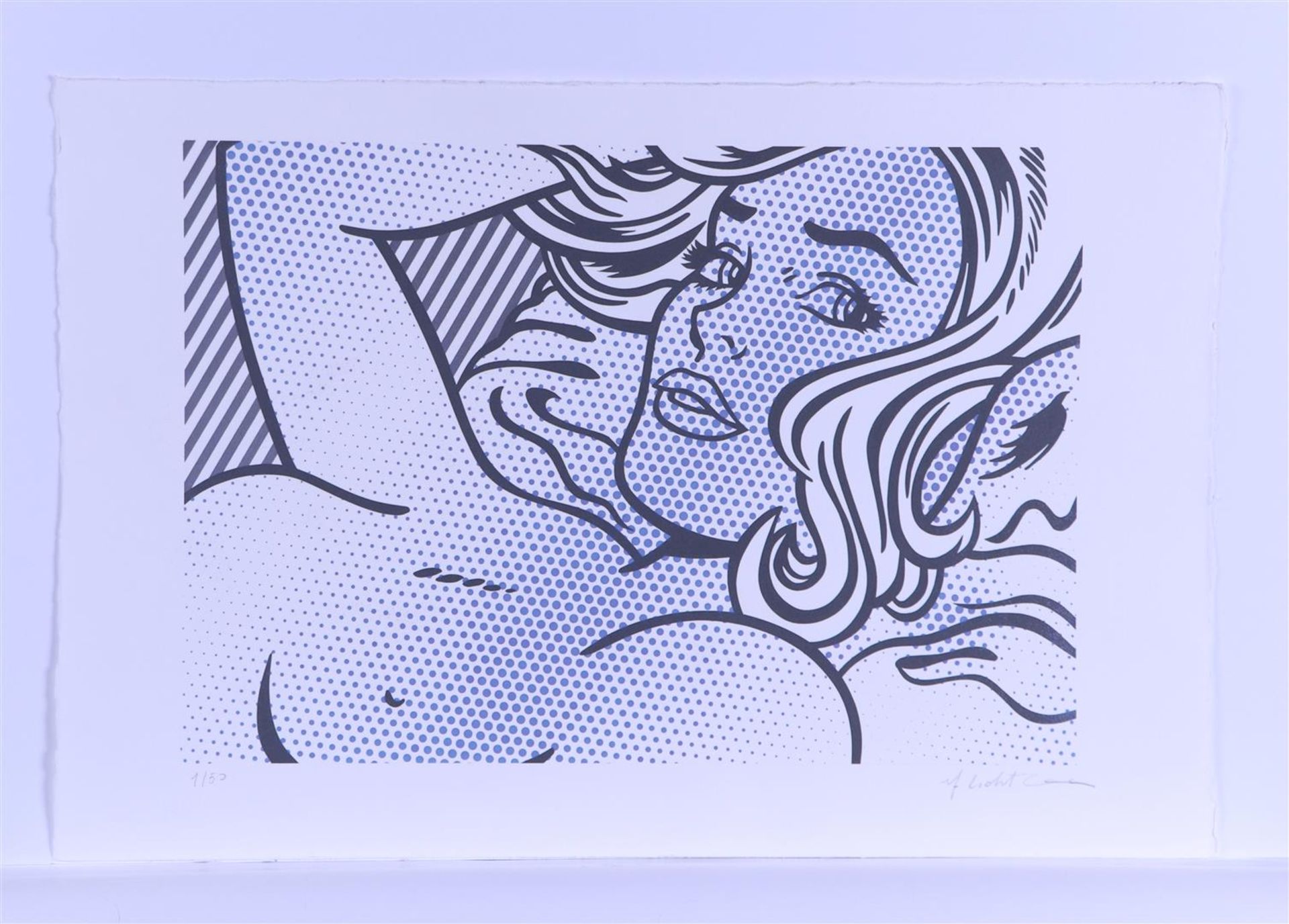 Roy Lichtenstein (New York 1923 - 1997) (after), Reclining beauty