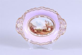 Copeland and Garret 1833-1847, English bowl painted with Mount Pilate from 1852.
