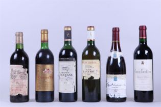 Lot of wine consisting of Chassagne-Montrachet 1er cru Morgeot 1994, Chateau Blayac 1975, Chateau Be