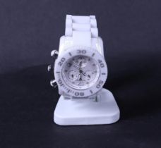 Swiss Legend Ceramic Ladies Chronograph (Quartz)