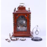 Lot of Various Pocket Watches and a Table Clock