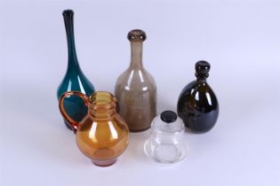 A lot of various glassware including Leerdam.