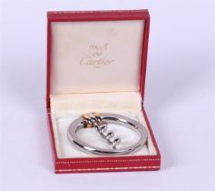 A Must De Cartier corkscrew, in original box.