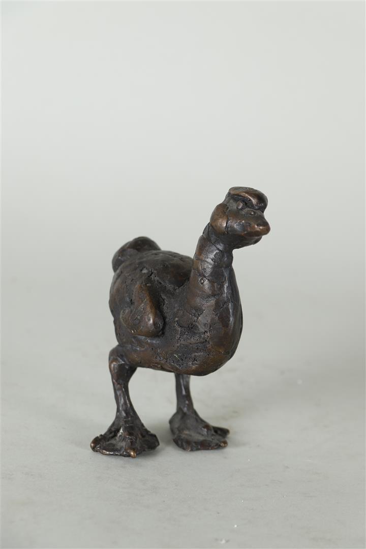 A lot consisting of bronze sheep and a duck. - Image 5 of 5