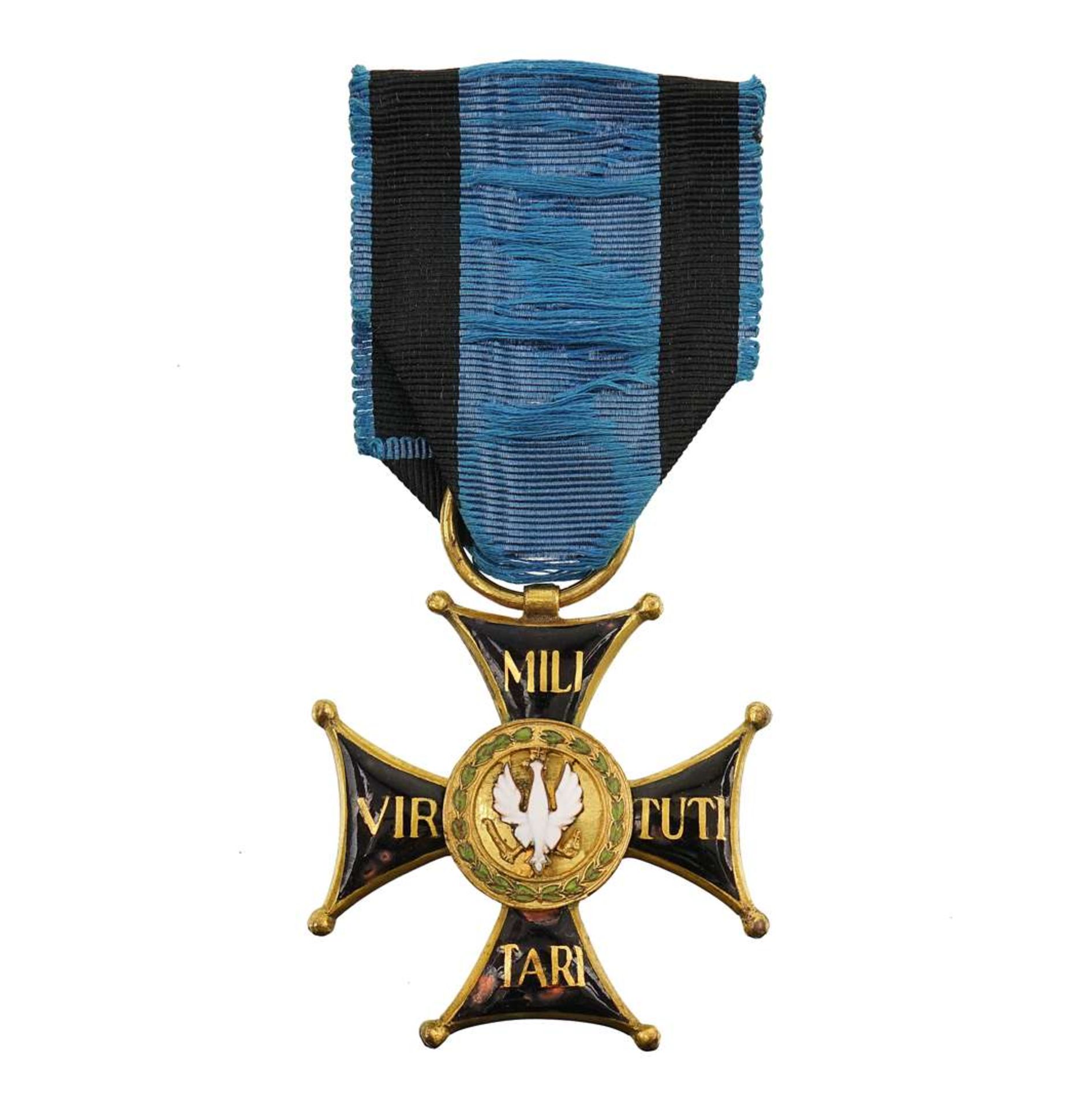 pre-WW2 Rare Polish Virtuti Militari Knight's Cross, 3th Class &nbsp;- No. 158