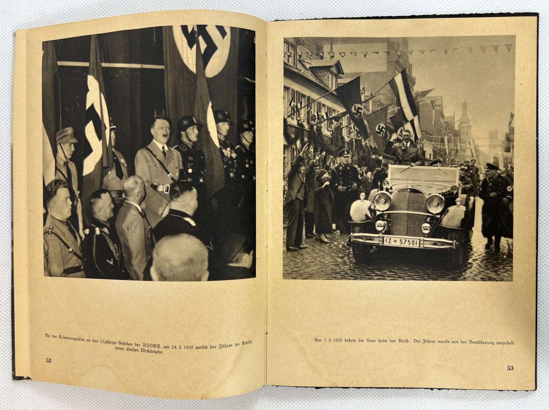 III German Reich - German Book&nbsp; “Das Jahr III”, 1936 - Image 4 of 5