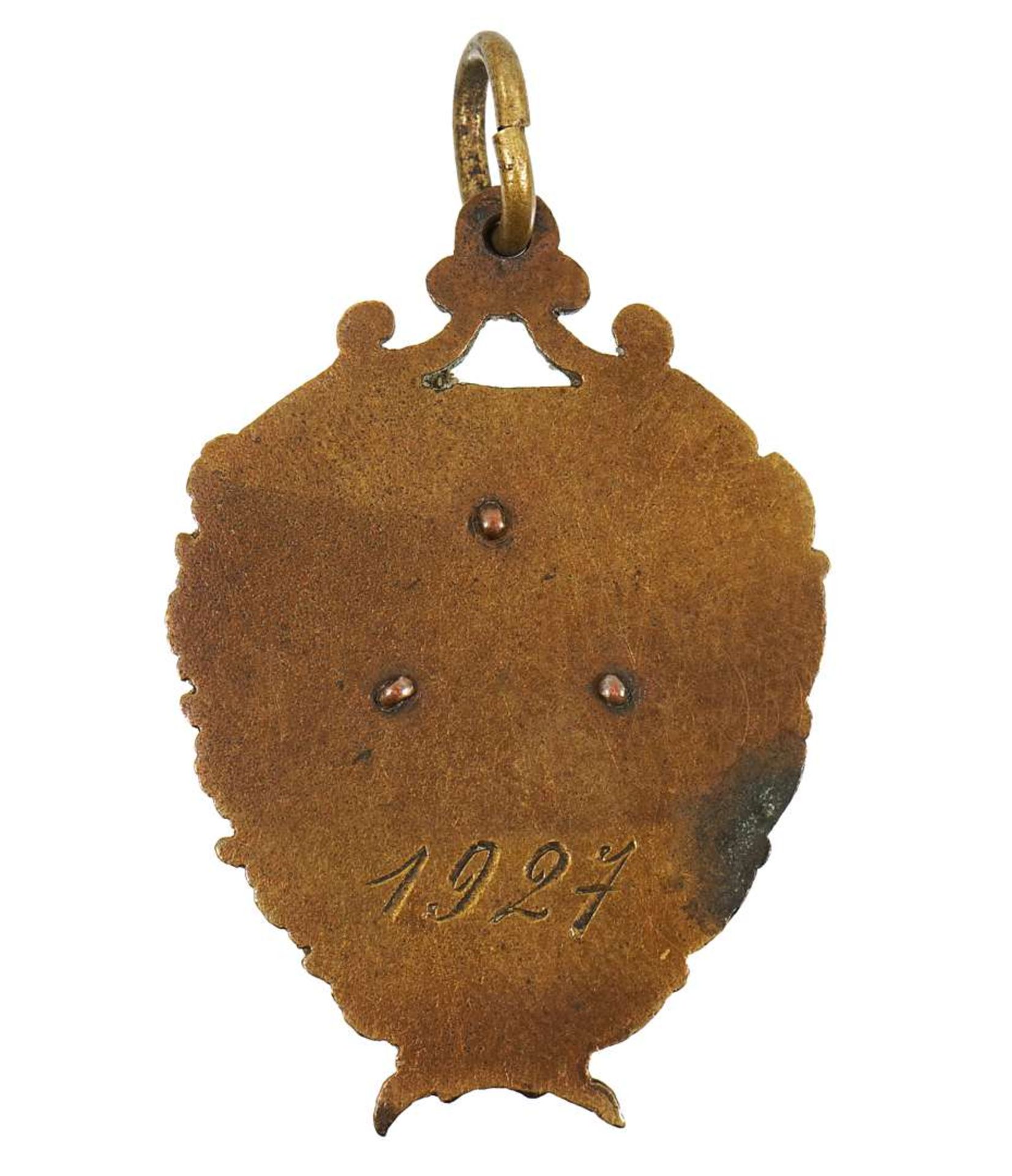 pre-WW2 Polish Warsaw Women's Rowing Sport Club Prize Token&nbsp; - Image 2 of 2