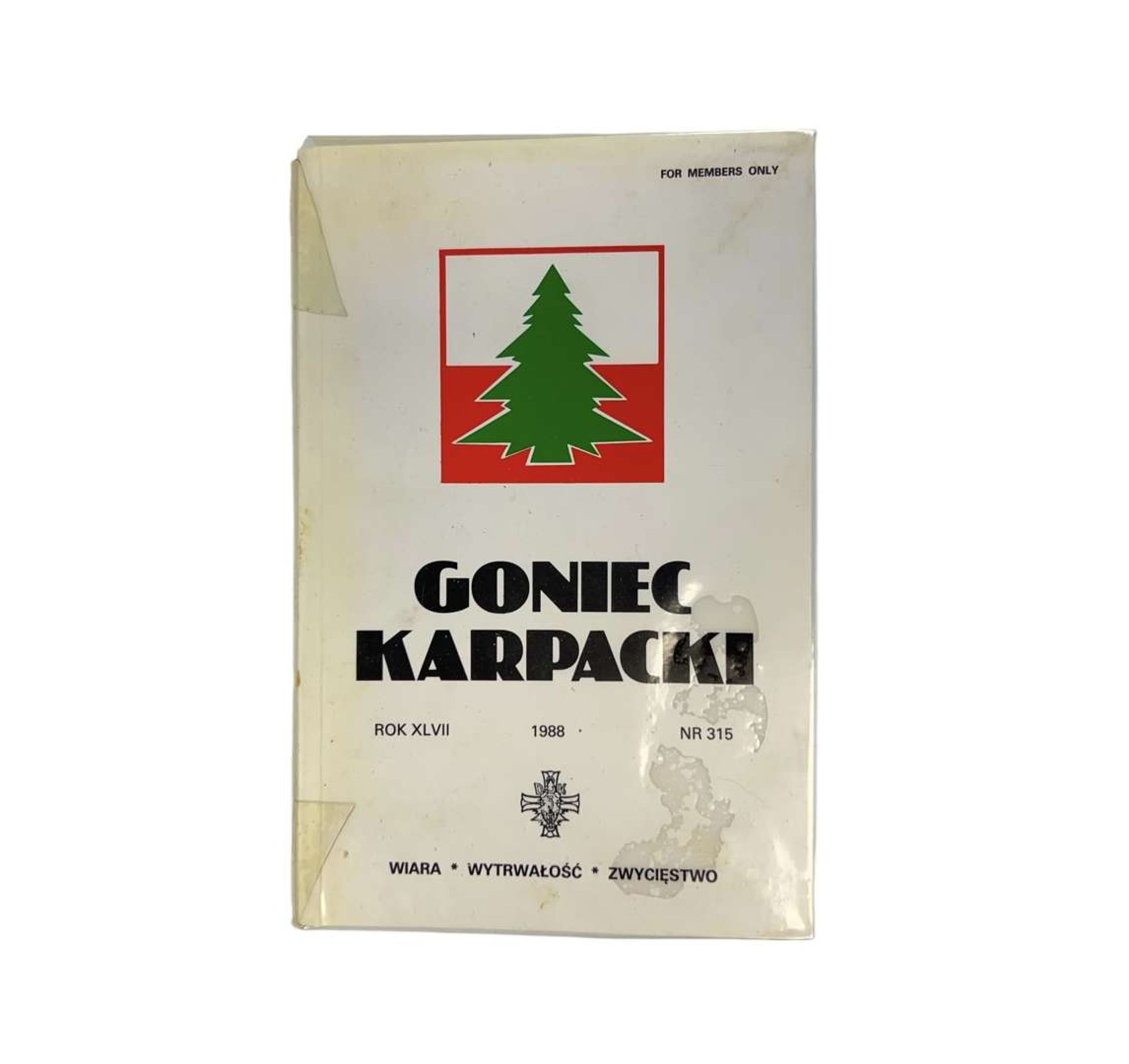 Polish Carpathian Rifles Booklet “Goniec Karpacki”, No. 315