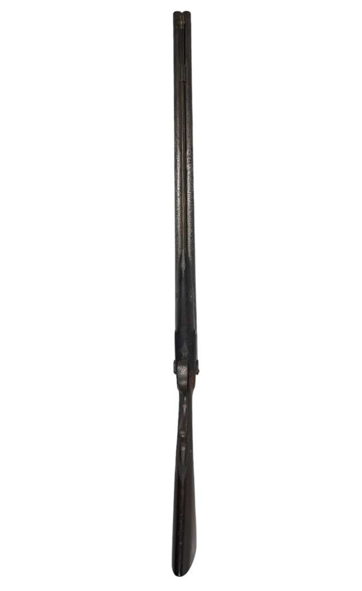 18th/19th Century Percussion Double Barrel Hunting Rifle - Image 7 of 7
