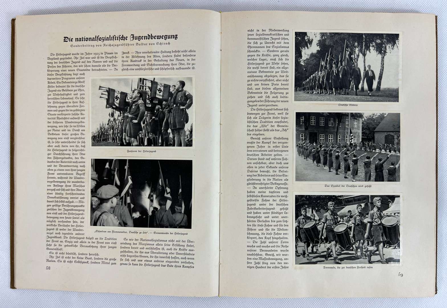 III German Reich Rare Book SA „Deutschland erwacht”, 1933&nbsp; - Image 7 of 11