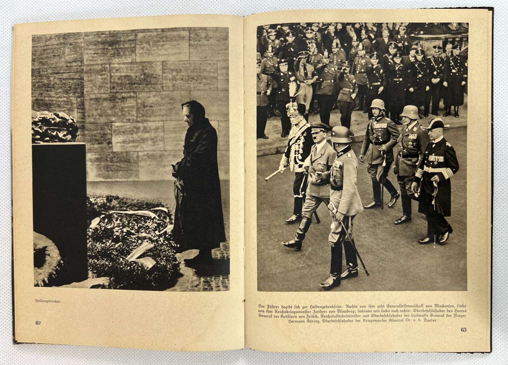 III German Reich - German Book&nbsp; “Das Jahr III”, 1936 - Image 5 of 5