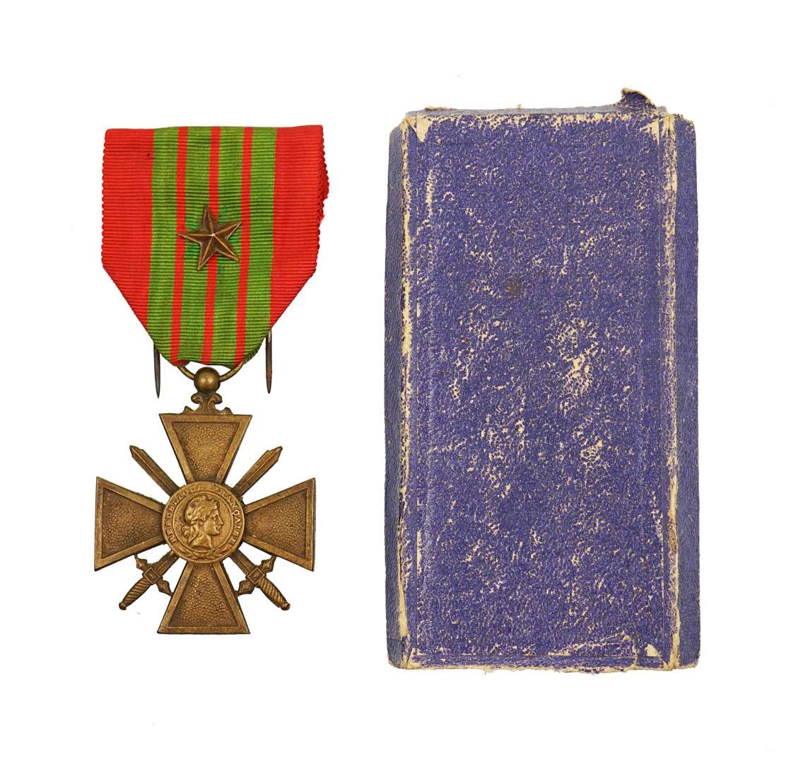 WW2 French War Cross “Croix de Guerre” 1939-1945