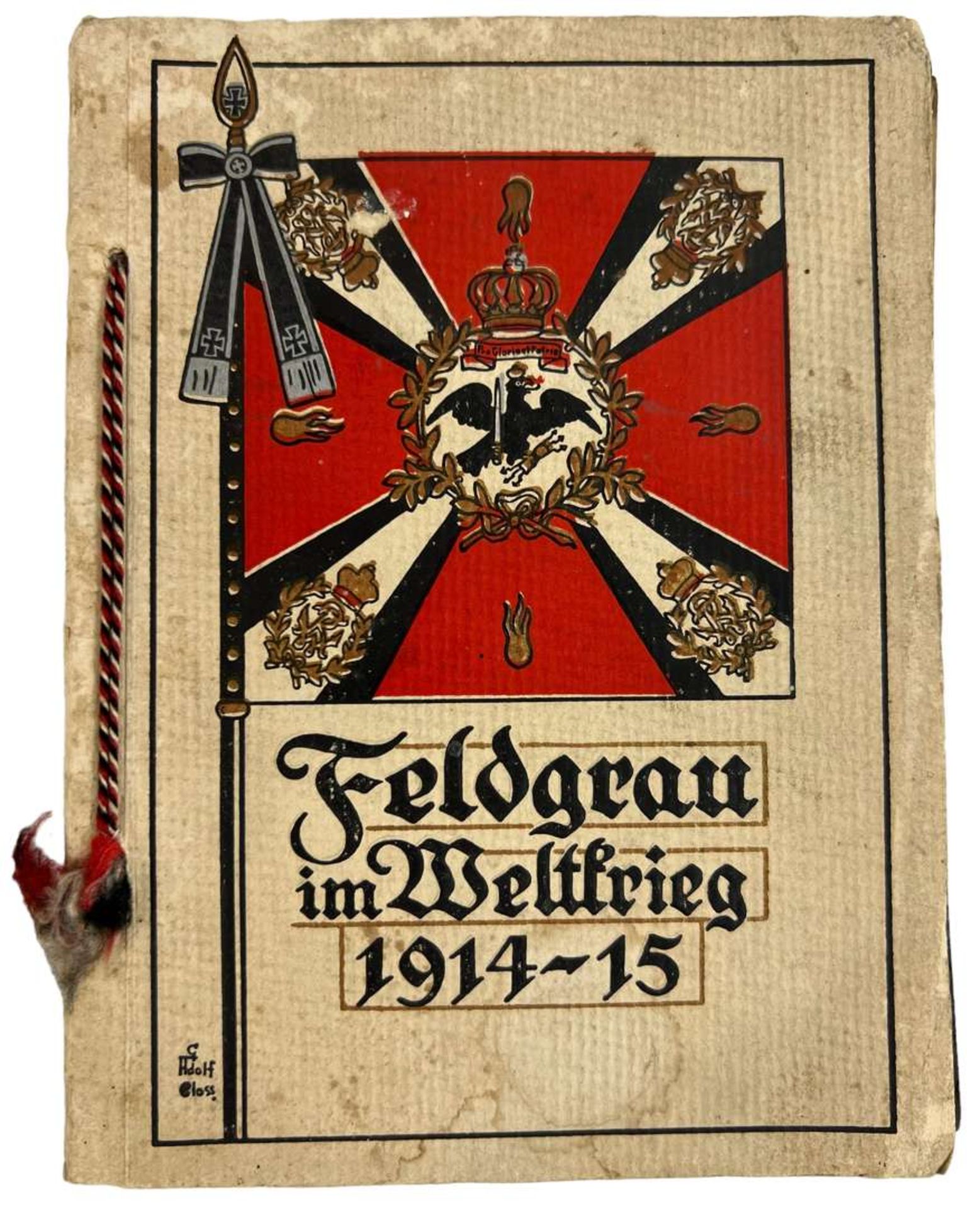 WW1 German Album „Feldgrau im Weltkrieg 1914-15”