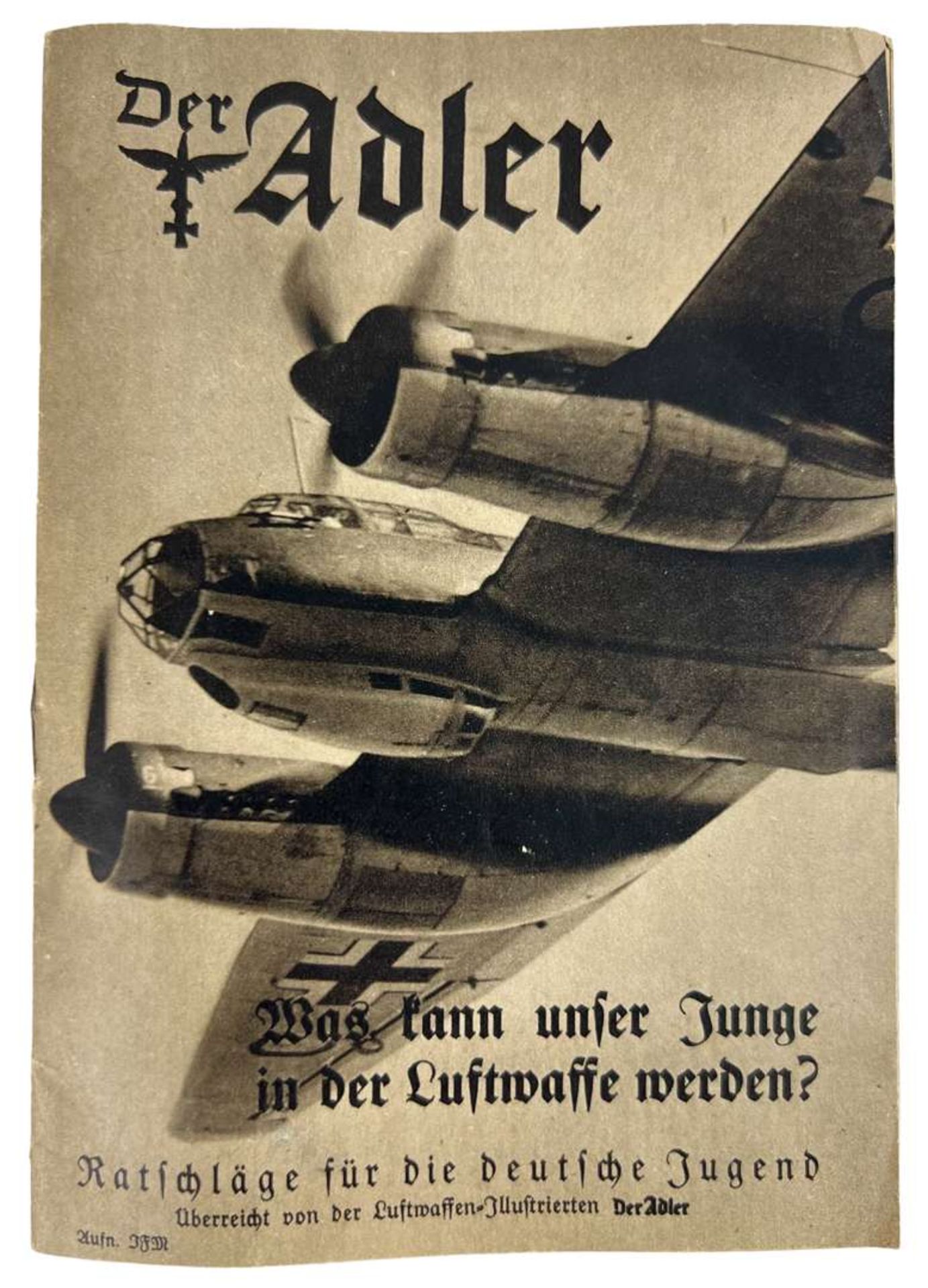 WW2 German Book&nbsp;"Der Adler," Luftwaffe Propaganda Supplement