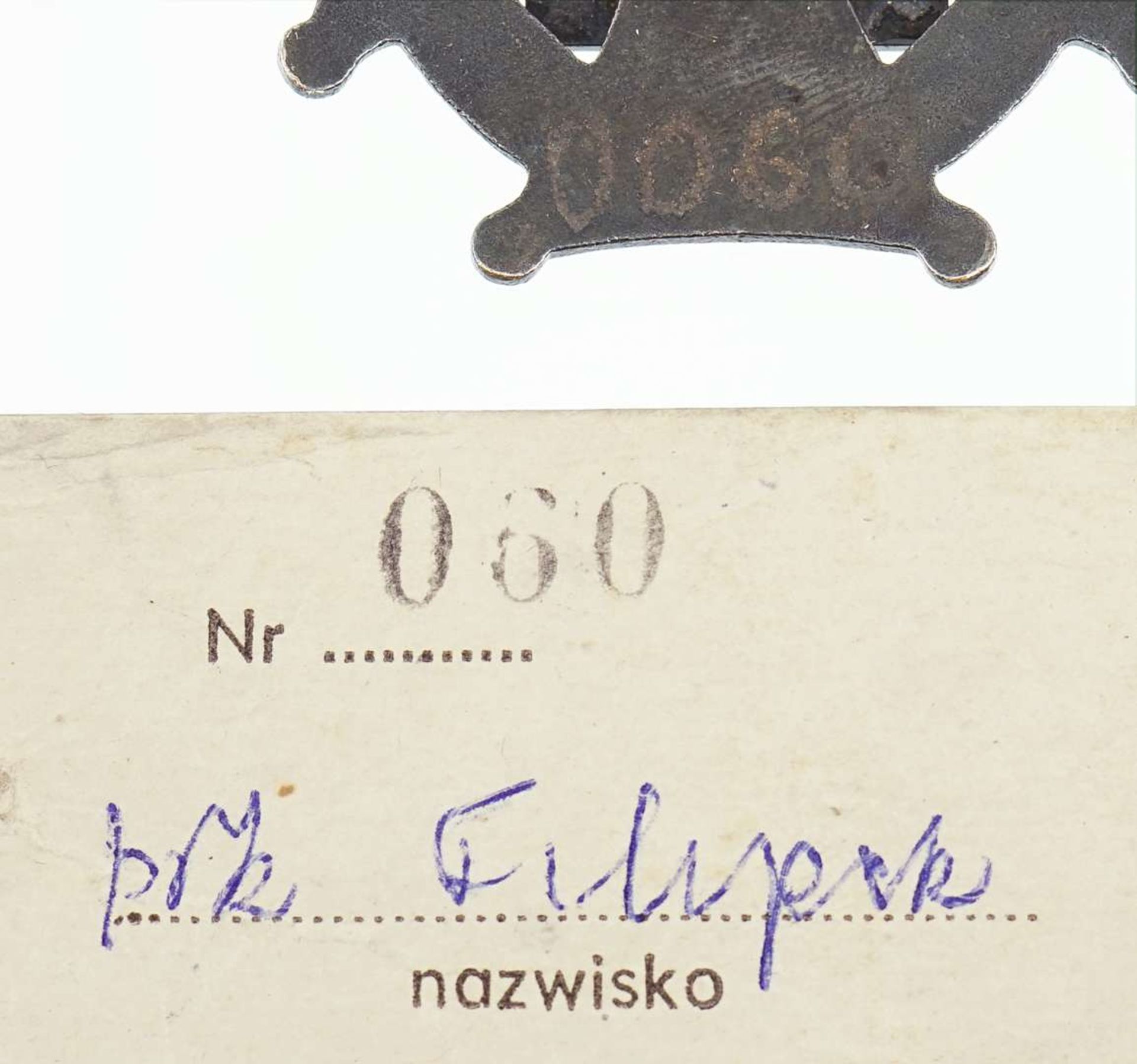 <p>post-WW2 Polish Communist Rare Badge Group Col. Wiktor Filipek</p> - Image 10 of 12