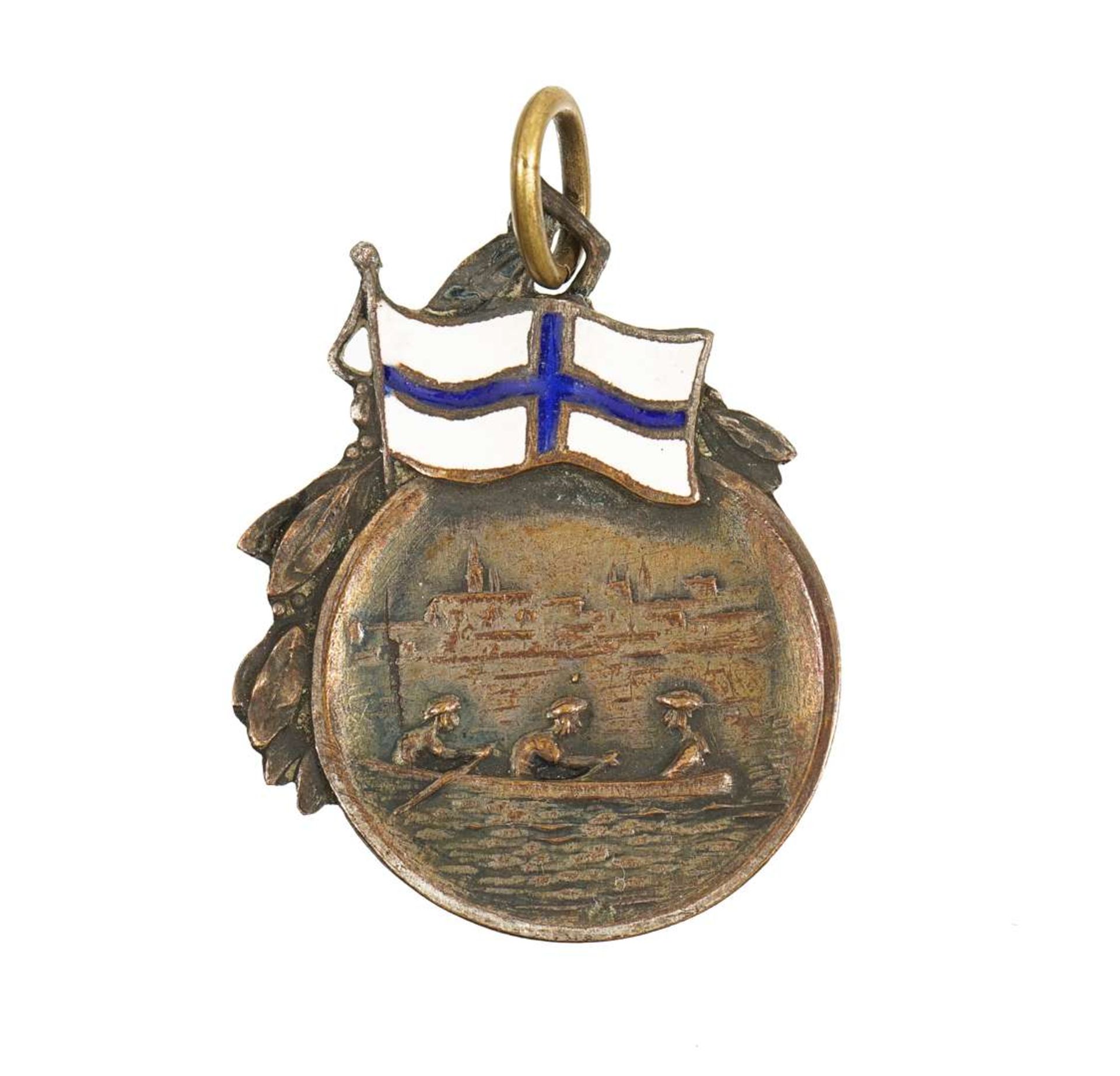 pre-WW2 Polish Award Token Warsaw Women's Rowing Club