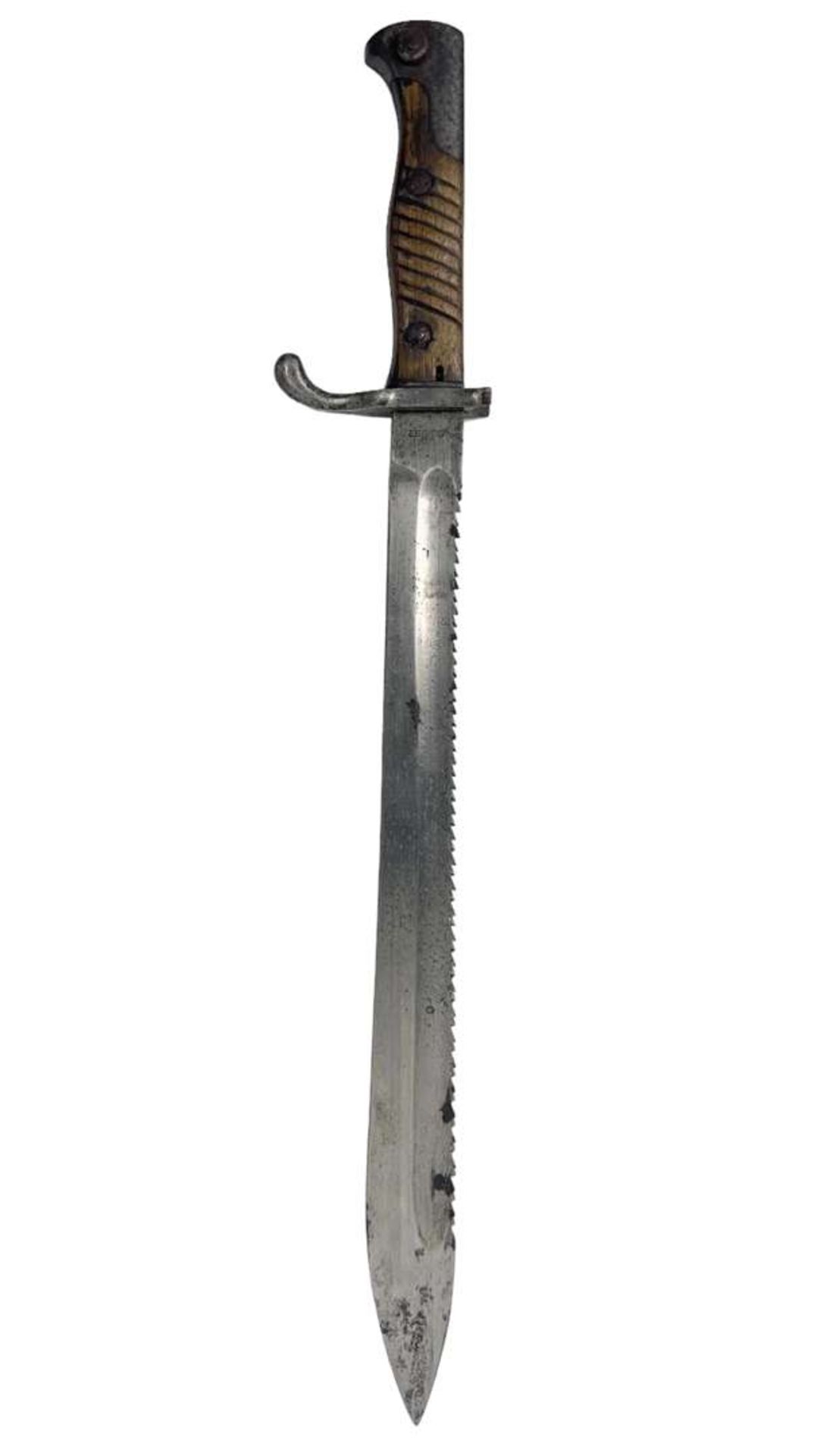 WW1 German/Prussion S98/05 “Butcher” Bayonet Sawback