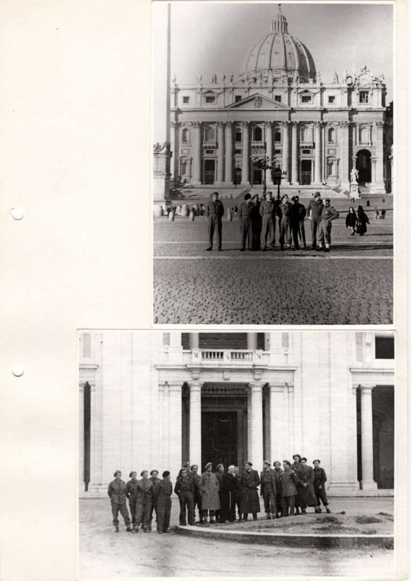 WW2 Polish Photo - Set of Photos by Lt. Jerzy Gołaszewski - Trip to Rome, summer 1945 - Image 4 of 5