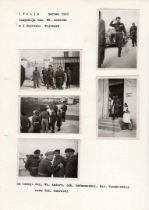 WW2 Polish Photos - Inspection of Gen. Wł. Anders Hospital, Italy 1945.