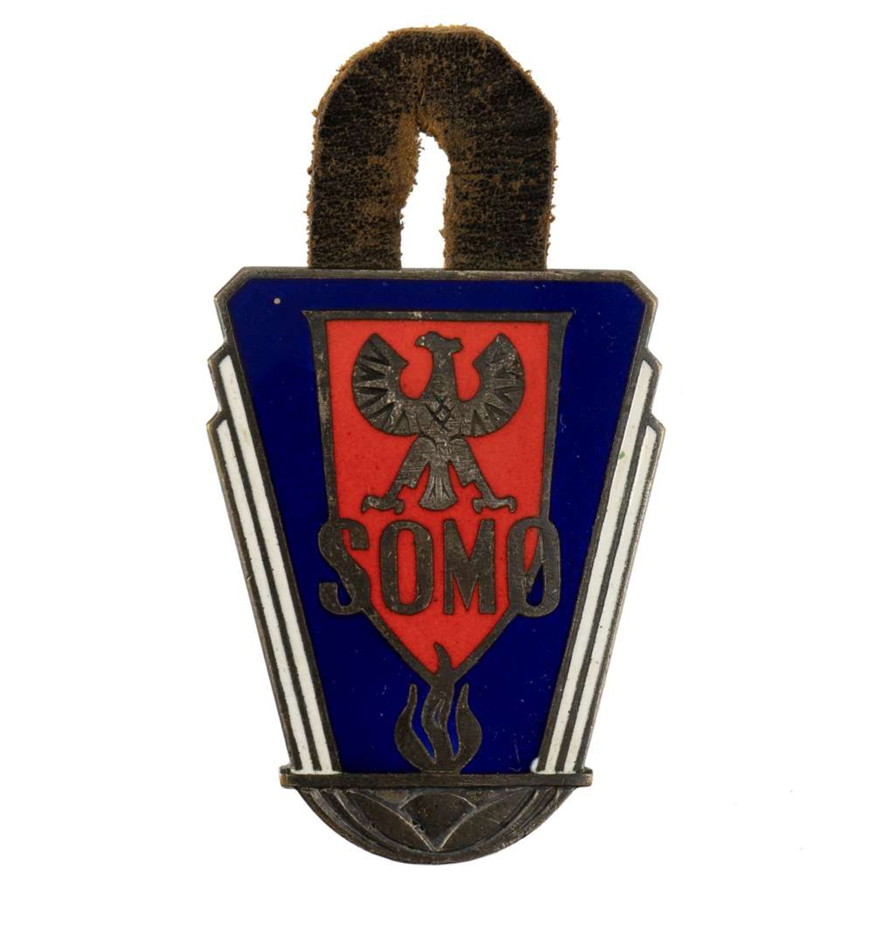 Polish People's Republic - SOMO - Badge of the Citizens' Militia Officer School