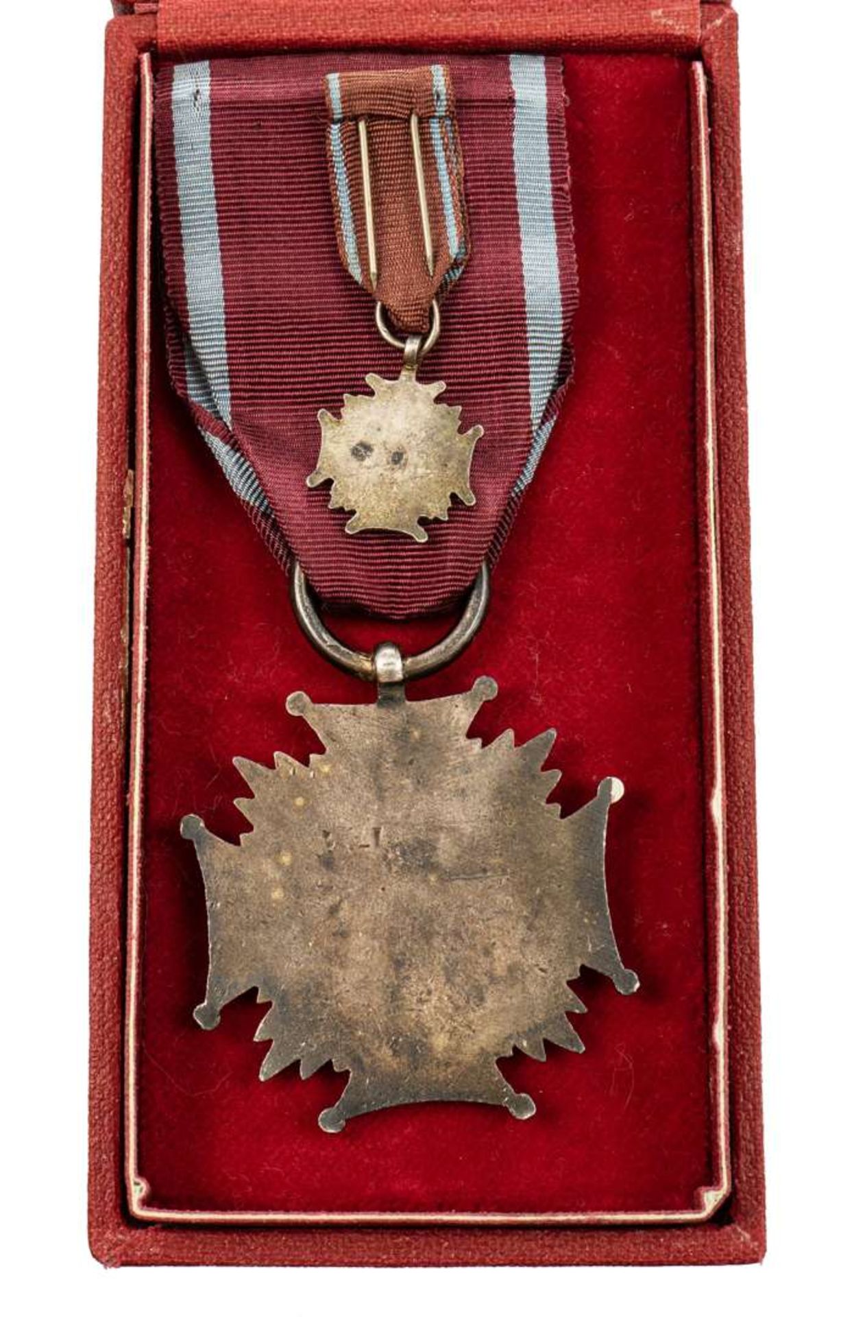 Polish People's Republic Silver Cross of Merit with a miniature - Bild 3 aus 3