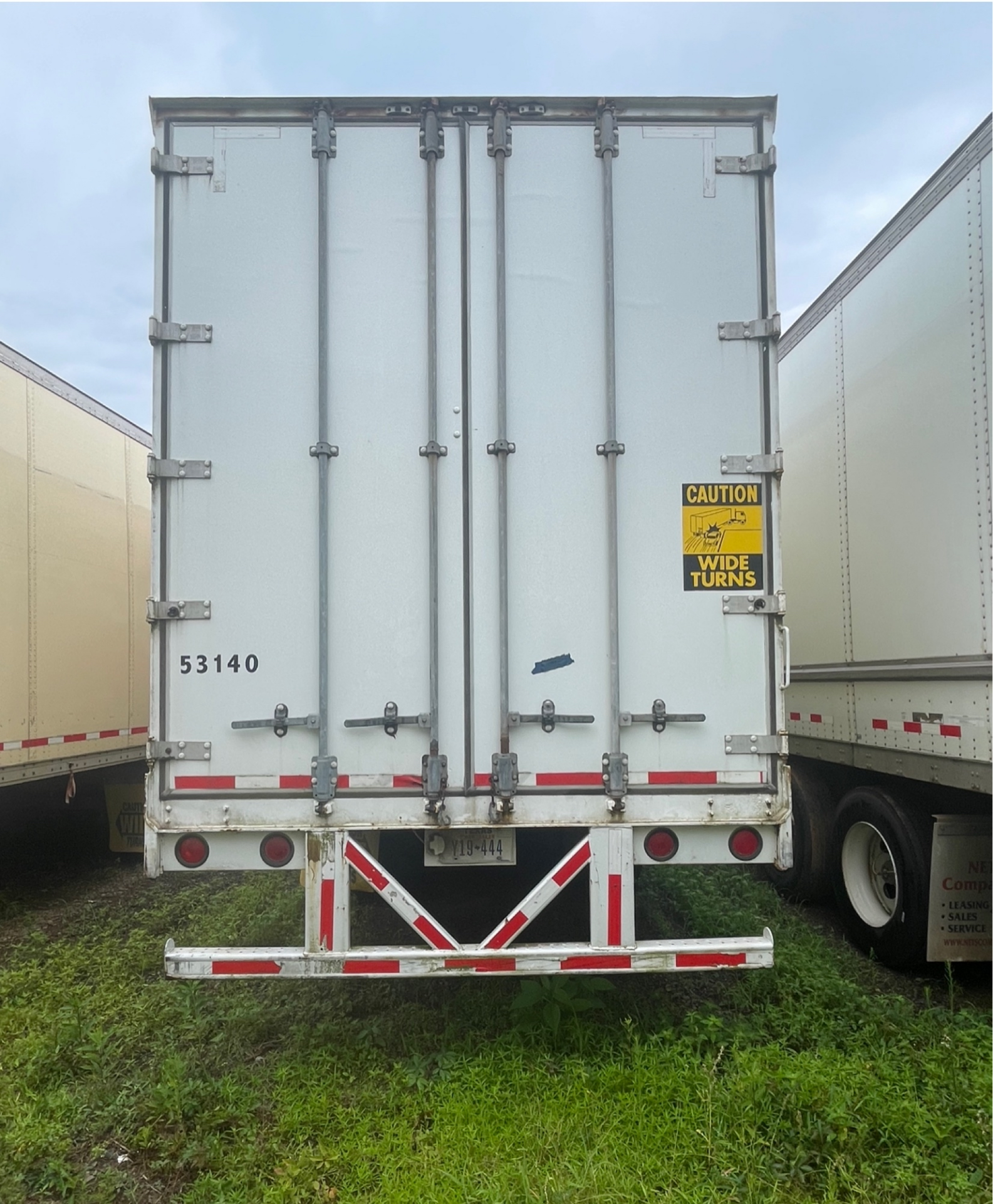 2002 Wabash Van Trailer 53’ Tandem Axel Has Title, VIN IJJV532W52L787045 - A $25 TITLE FEE WILL BE - Image 5 of 12