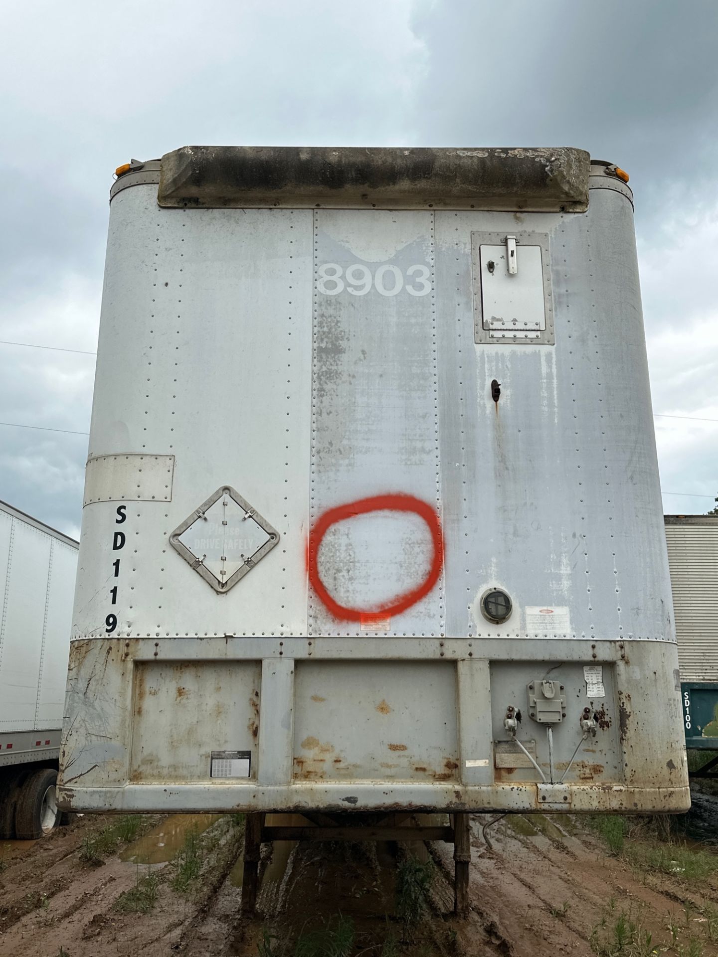 1990 Fruehauf Van Trailer 48’ Tandem Axle Has Title VIN 1H5V04824LM015501 - A $25 TITLE FEE WILL - Image 3 of 7