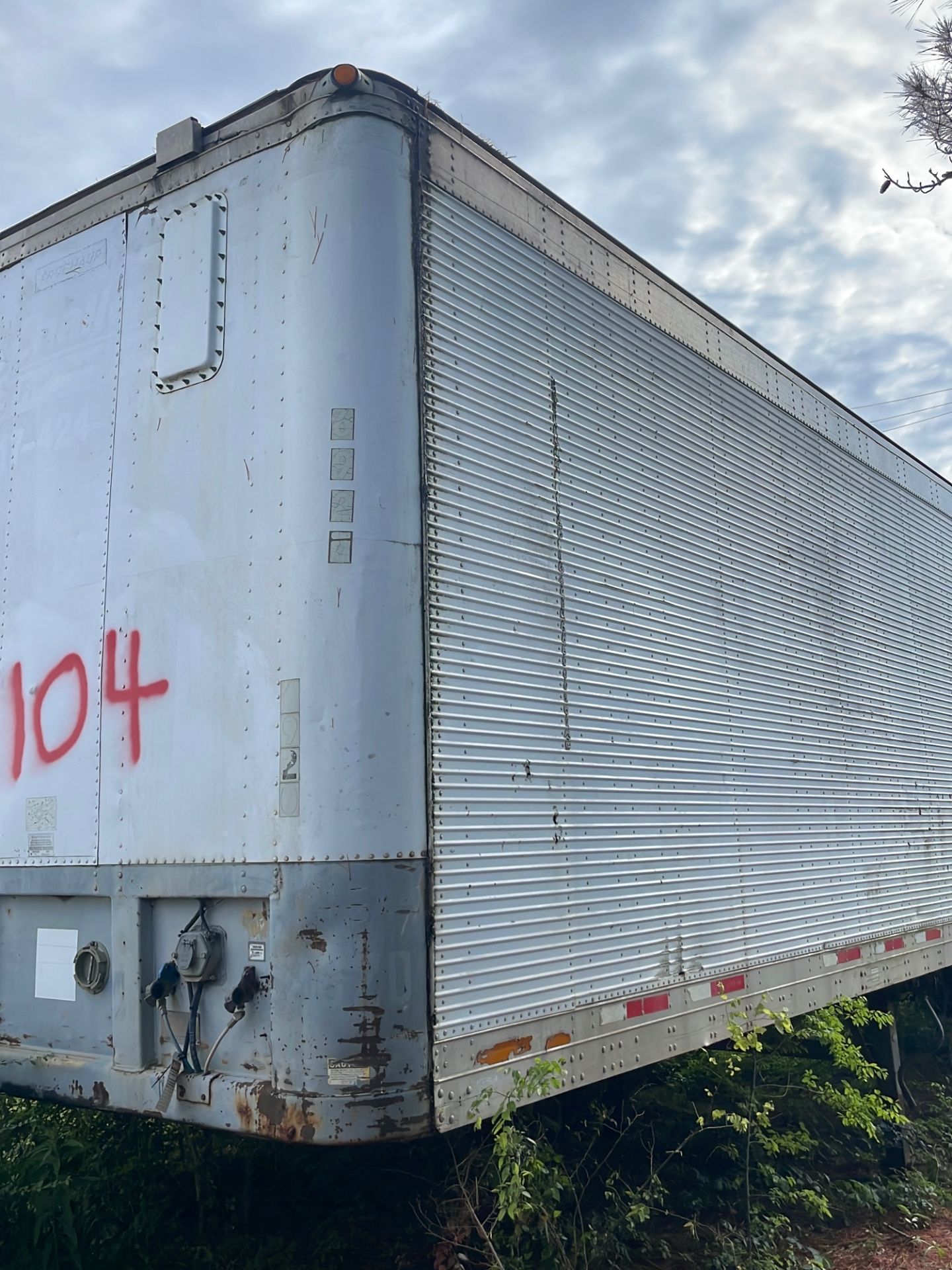 1996 Fruehauf Van Trailer 48’x102” Tandem Axle Has Title VIN IH2V04820PE016920 - A $25 TITLE FEE - Image 8 of 10