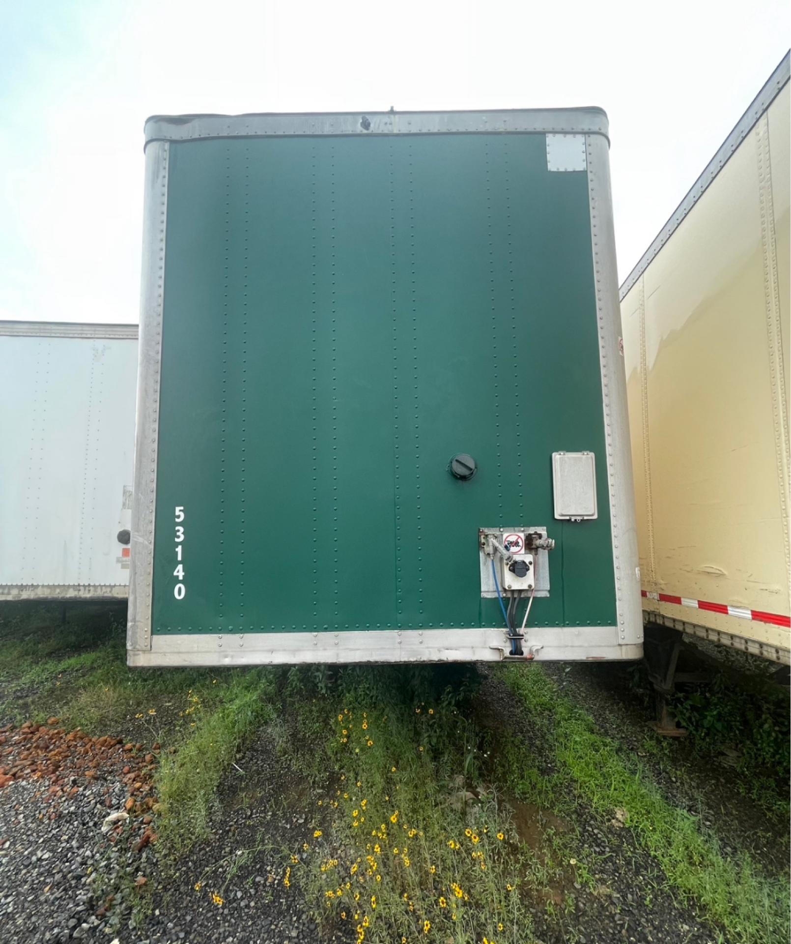 2002 Wabash Van Trailer 53’ Tandem Axel Has Title, VIN IJJV532W52L787045 - A $25 TITLE FEE WILL BE - Image 3 of 12