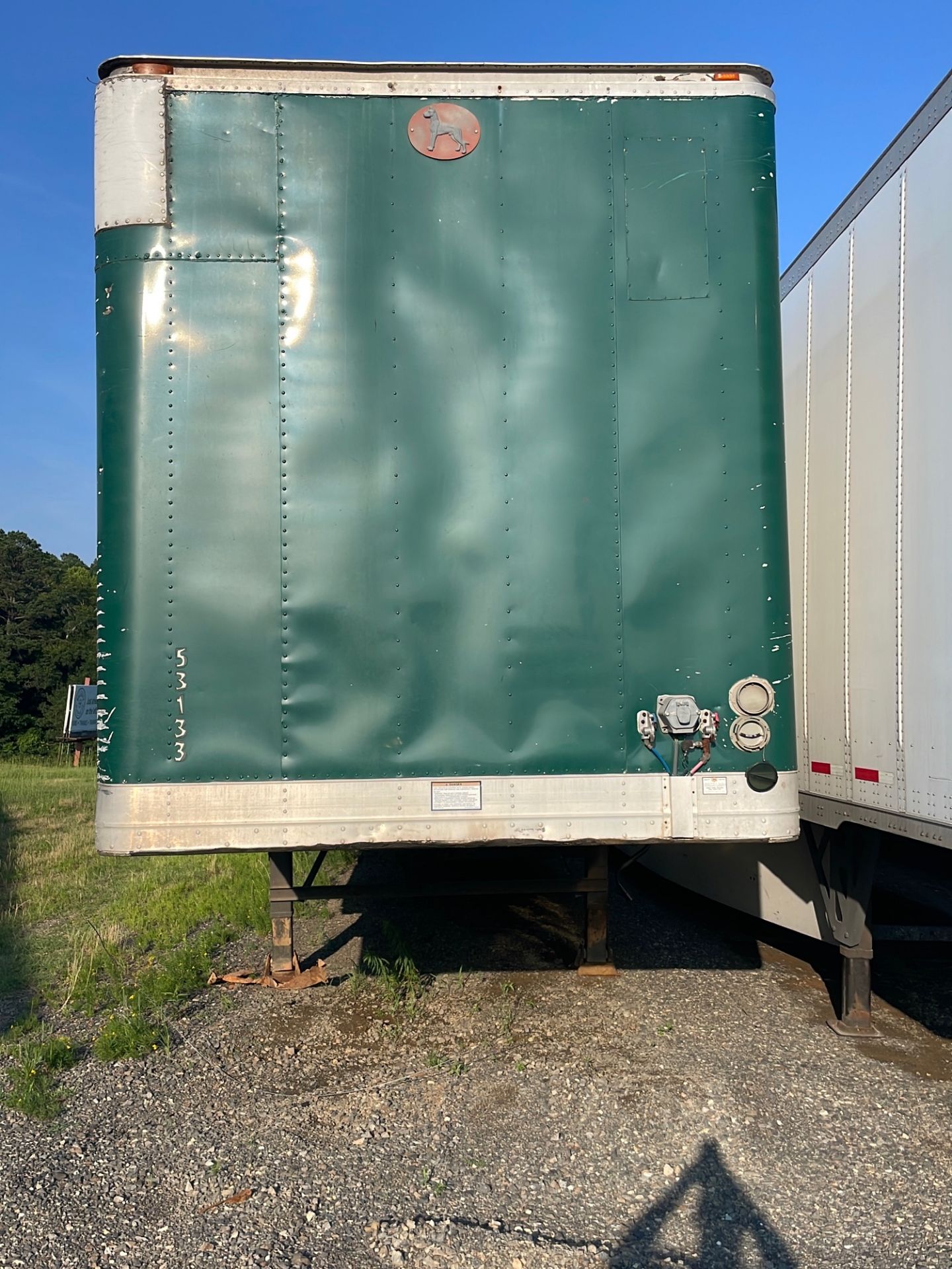 2002 Great Dane Low Boy Van Trailer 53’ Tandem Axle Has Title, VIN 1GRAA06242B027211 - A $25 TITLE - Image 2 of 13