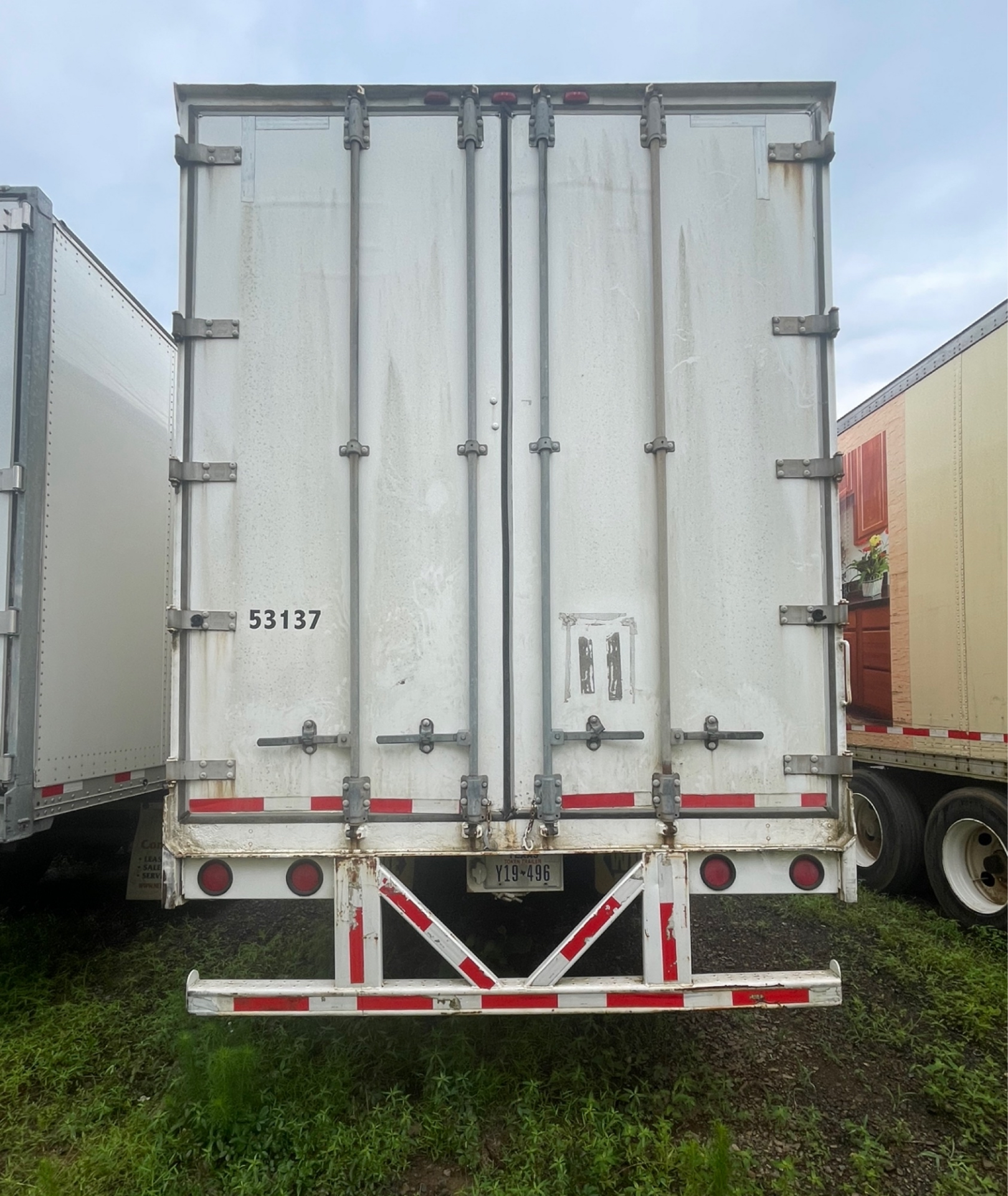 2002 Wabash Van Trailer 53’ Tandem Axel Model Has Title, VIN IJJV532W52L775655 - A $25 TITLE FEE - Image 5 of 15